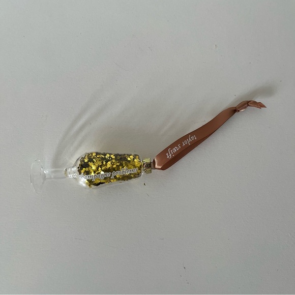 NWT Taylor Swift Champagne Problems Ornament - Picture 4 of 11